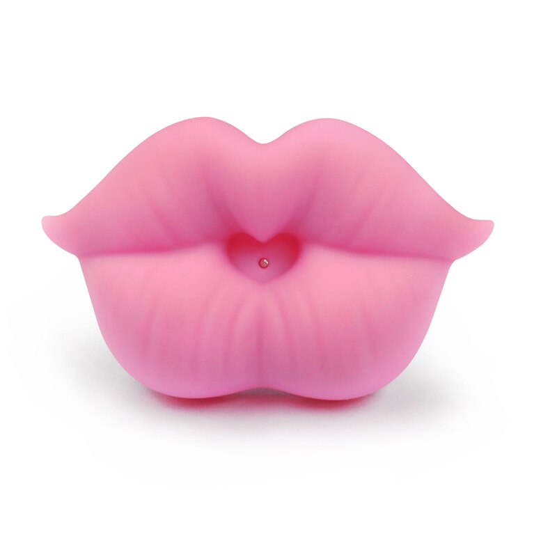 Funny Pacifier Sexy Silicone Lips Design